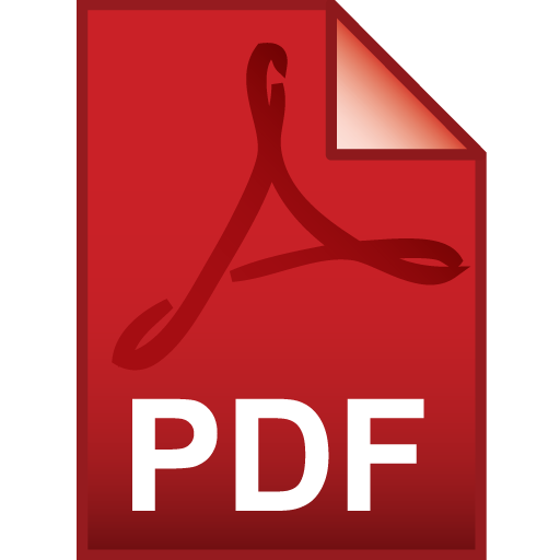 Icon for a pdf file.